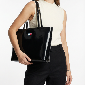 Tommy Jeans 'MUST' Tote Bag Noir Serie AW0AW18069